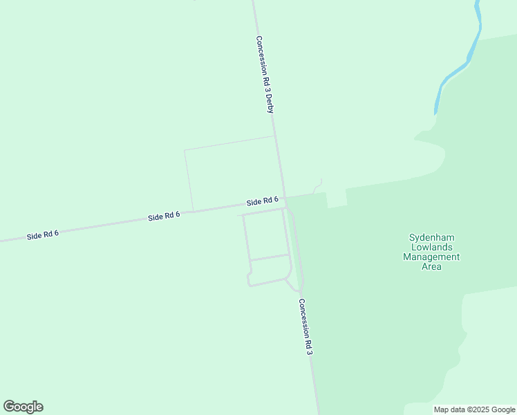 map of restaurants, bars, coffee shops, grocery stores, and more near 82488 Side Road 6 in Owen Sound