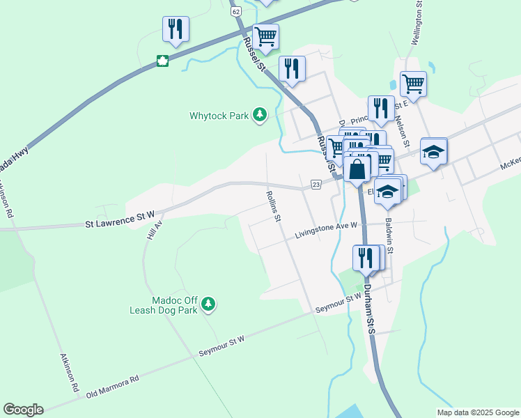 Marmora Street, Madoc ON Walk Score
