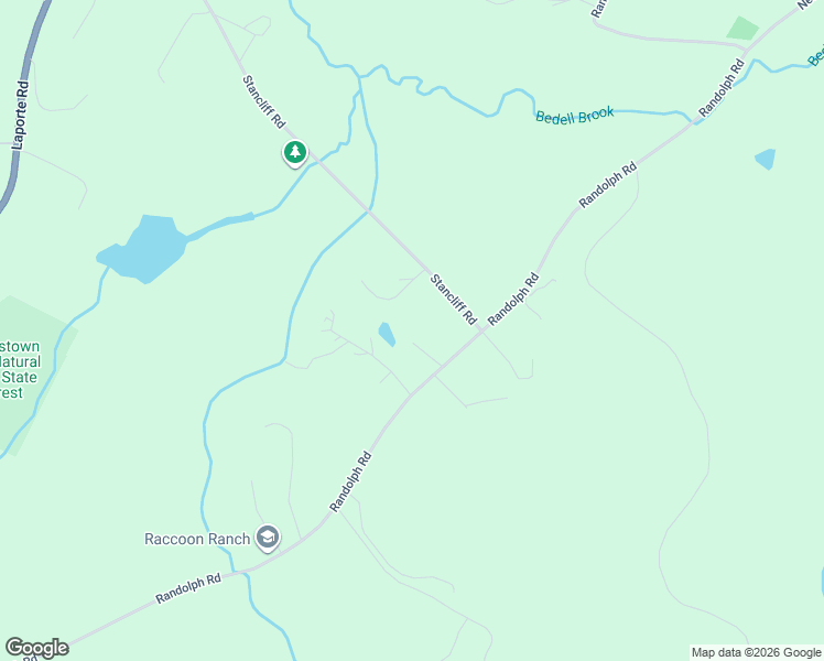 map of restaurants, bars, coffee shops, grocery stores, and more near 4722 Randolph Road in Morristown