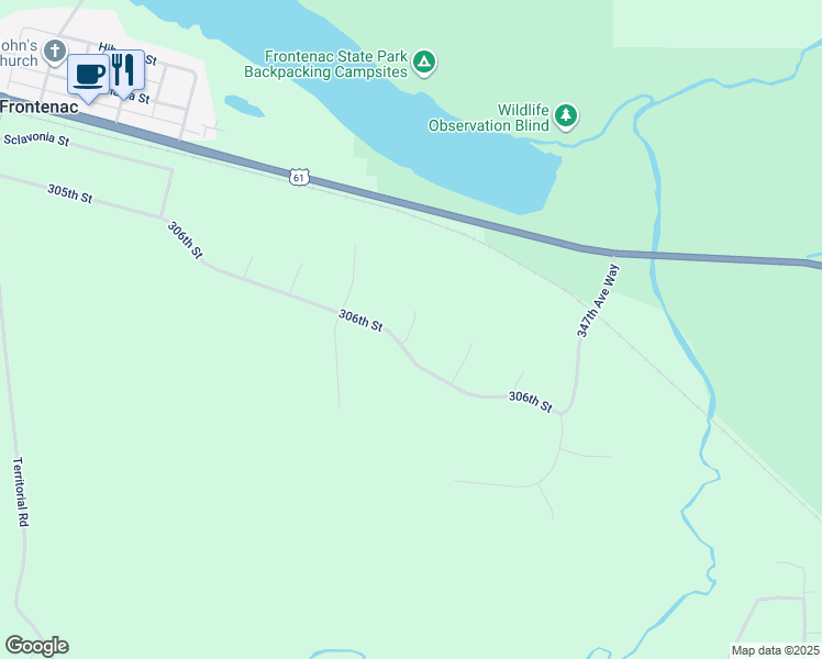 map of restaurants, bars, coffee shops, grocery stores, and more near 30528 Airport Court in Frontenac