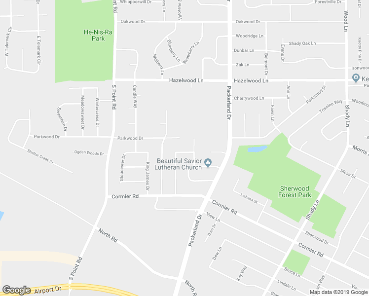 map of restaurants, bars, coffee shops, grocery stores, and more near 2680 Meadowcrest Drive in Green Bay