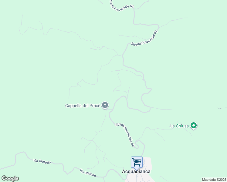 map of restaurants, bars, coffee shops, grocery stores, and more near 20 Via Tiglieto in Provincia di Savona