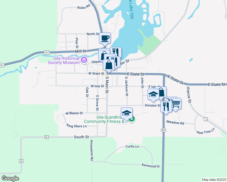 170 East Iola Street, Iola WI Walk Score