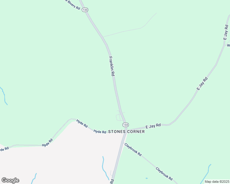 map of restaurants, bars, coffee shops, grocery stores, and more near 398 Franklin Road in Jay