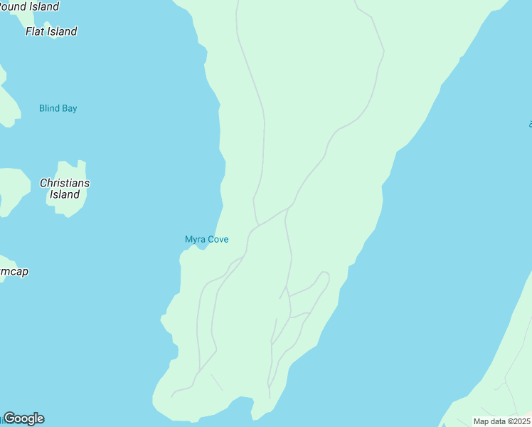 map of restaurants, bars, coffee shops, grocery stores, and more near 667 Shad Point Parkway in Blind Bay