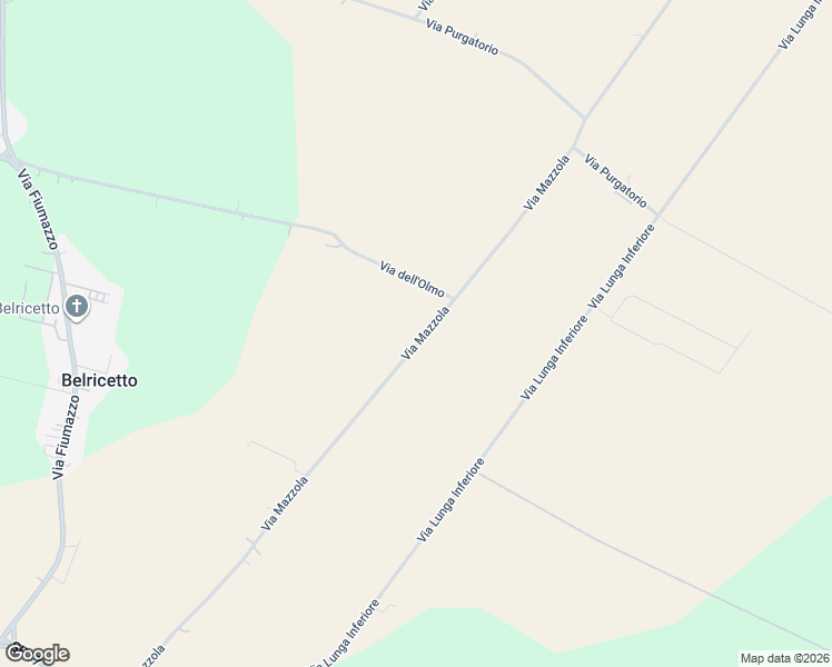 map of restaurants, bars, coffee shops, grocery stores, and more near 23 Via Mazzola in Provincia di Ravenna