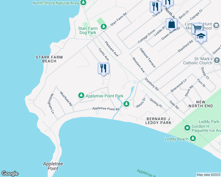 map of restaurants, bars, coffee shops, grocery stores, and more near 80 Cumberland Road in Burlington