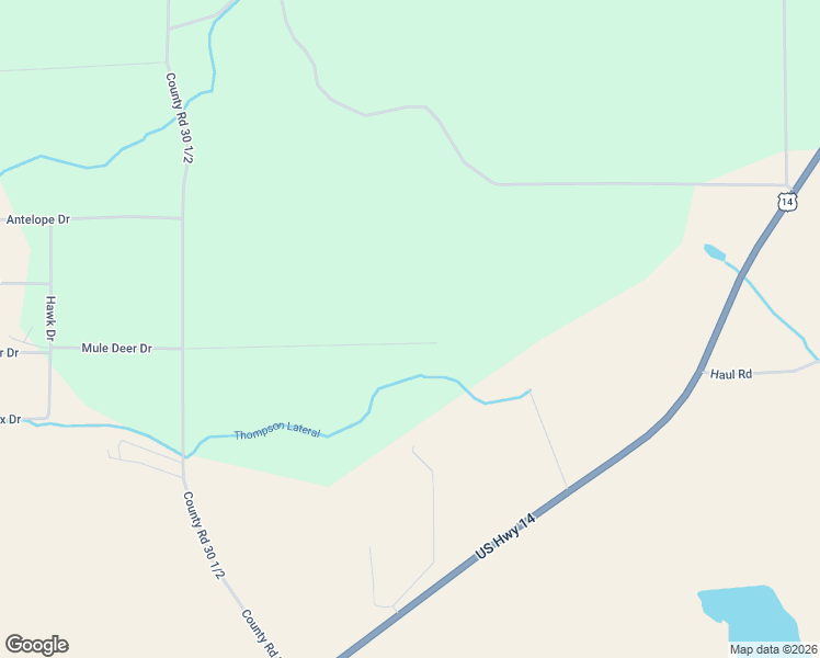 map of restaurants, bars, coffee shops, grocery stores, and more near 471 U.S. 14 in Greybull