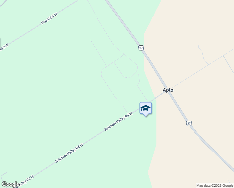 map of restaurants, bars, coffee shops, grocery stores, and more near 9 Moran Street in Phelpston