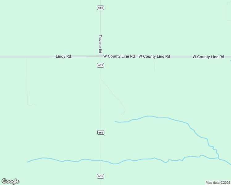 map of restaurants, bars, coffee shops, grocery stores, and more near No 1 Road in Copemish