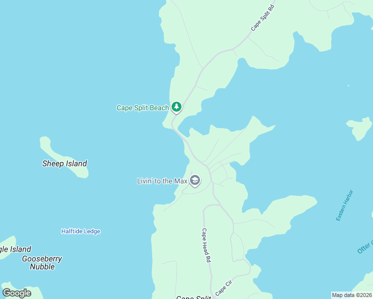 map of restaurants, bars, coffee shops, grocery stores, and more near 401 Cape Split Road in Addison