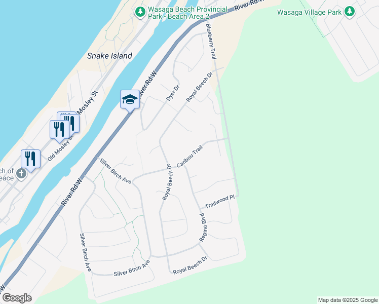 26 Caribou Trail, Wasaga Beach ON Walk Score