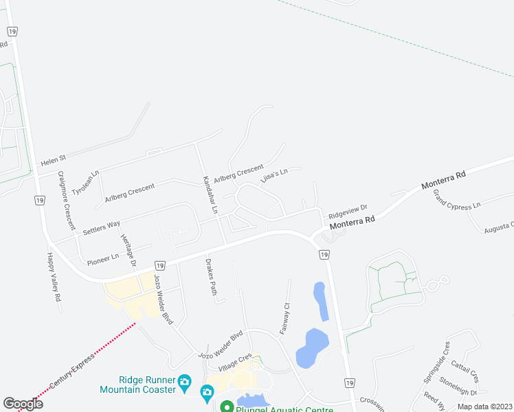 map of restaurants, bars, coffee shops, grocery stores, and more near 145 Brooker Boulevard in The Blue Mountains