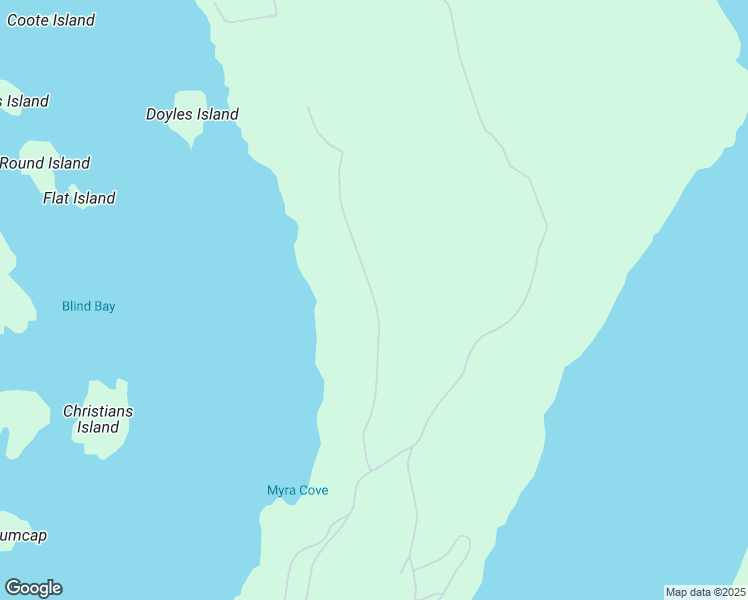 map of restaurants, bars, coffee shops, grocery stores, and more near 41 Blind Bay Drive in Blind Bay