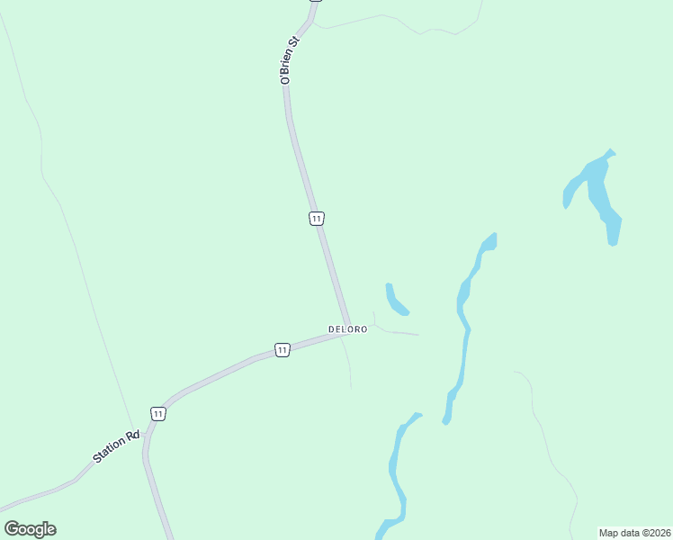 map of restaurants, bars, coffee shops, grocery stores, and more near 22 O'Brien Street in Marmora and Lake
