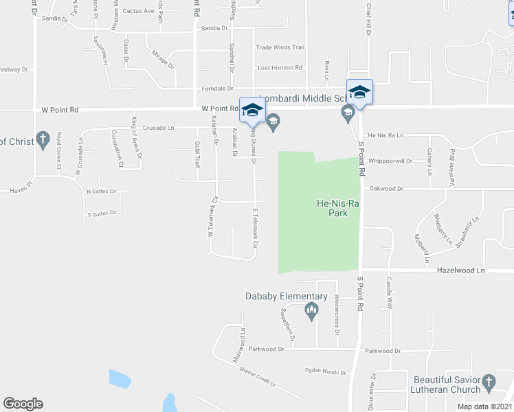map of restaurants, bars, coffee shops, grocery stores, and more near 1925 East Telemark Circle in Green Bay