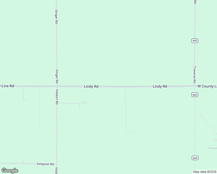 map of restaurants, bars, coffee shops, grocery stores, and more near 20000-20504 County Line Road in Copemish