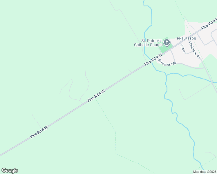 map of restaurants, bars, coffee shops, grocery stores, and more near 1765 Flos Road 4 West in Springwater