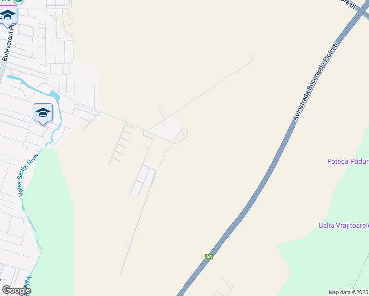 map of restaurants, bars, coffee shops, grocery stores, and more near in Voluntari