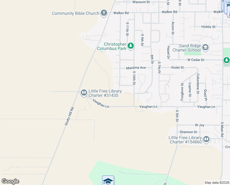 map of restaurants, bars, coffee shops, grocery stores, and more near 3230 South 12th Street in Lebanon