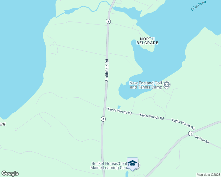 map of restaurants, bars, coffee shops, grocery stores, and more near 197 Smithfield Road in Belgrade