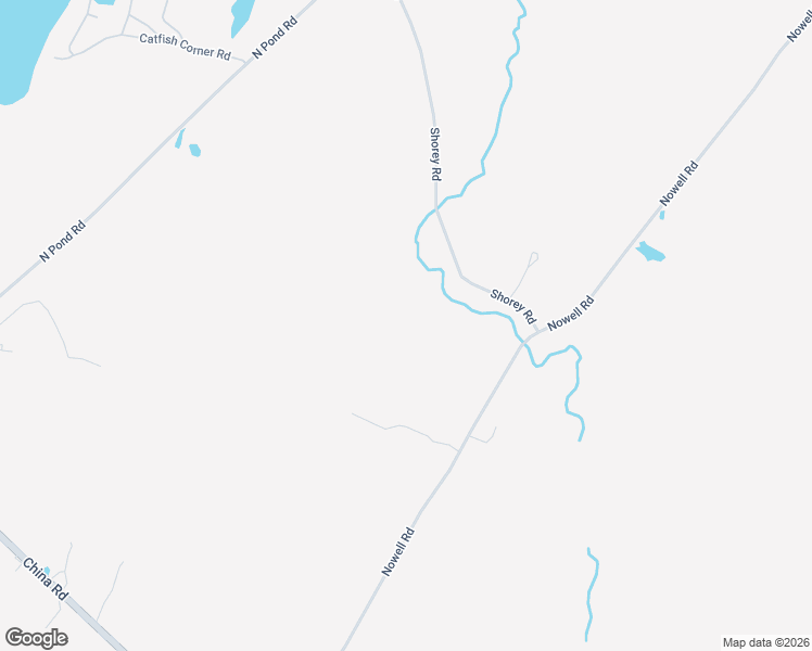 map of restaurants, bars, coffee shops, grocery stores, and more near 129 Shorey Road in Winslow