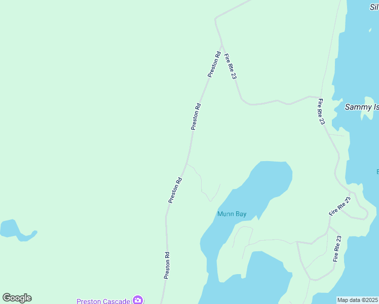 map of restaurants, bars, coffee shops, grocery stores, and more near Preston Road in Peterborough County