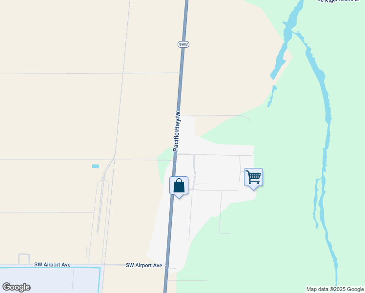 map of restaurants, bars, coffee shops, grocery stores, and more near 4575 Southeast 3rd Street in Corvallis