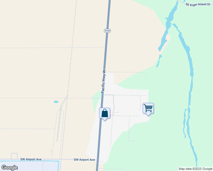 map of restaurants, bars, coffee shops, grocery stores, and more near 4575 Southeast 3rd Street in Corvallis