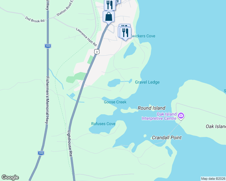 map of restaurants, bars, coffee shops, grocery stores, and more near 44 Seaview Drive in Western Shore