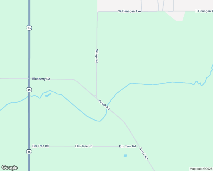 map of restaurants, bars, coffee shops, grocery stores, and more near N7639 Beech Road in Bear Creek