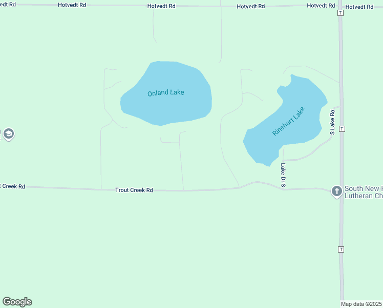map of restaurants, bars, coffee shops, grocery stores, and more near 10142 Trout Creek Road in Amherst Junction
