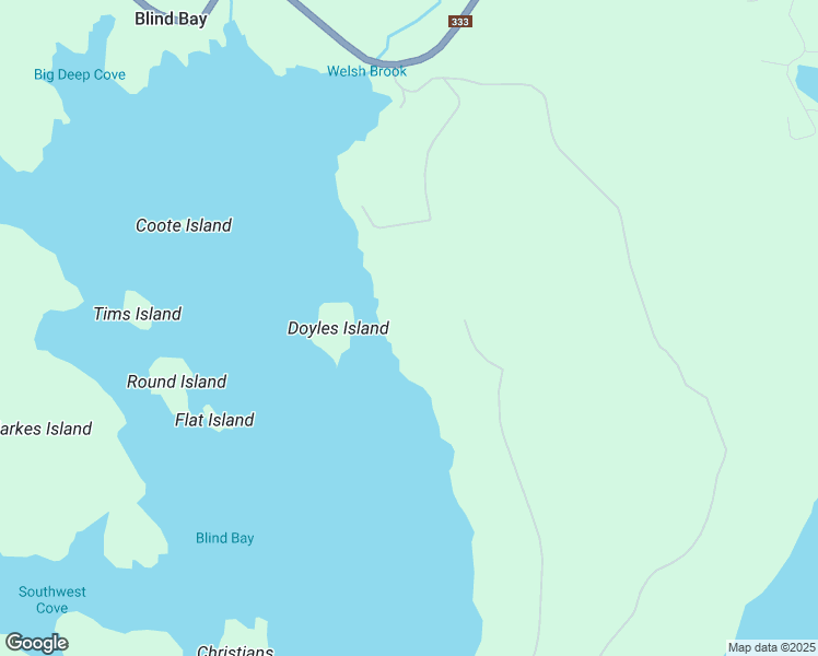 map of restaurants, bars, coffee shops, grocery stores, and more near 16 Atlantic Street in Blind Bay
