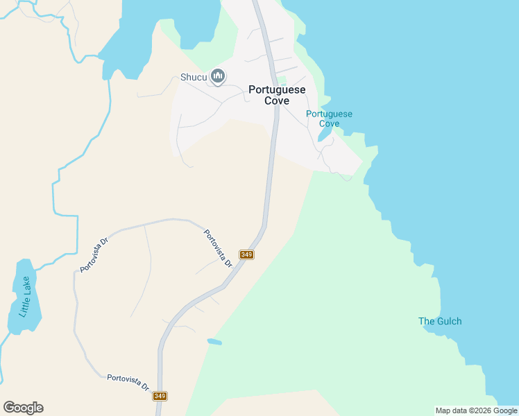 map of restaurants, bars, coffee shops, grocery stores, and more near 755 Ketch Harbour Road in Portuguese Cove