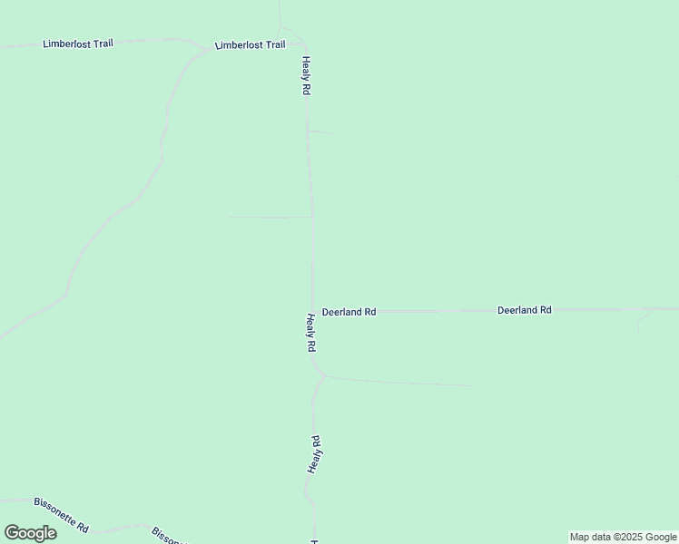 map of restaurants, bars, coffee shops, grocery stores, and more near 4701 Healy Road in Glennie