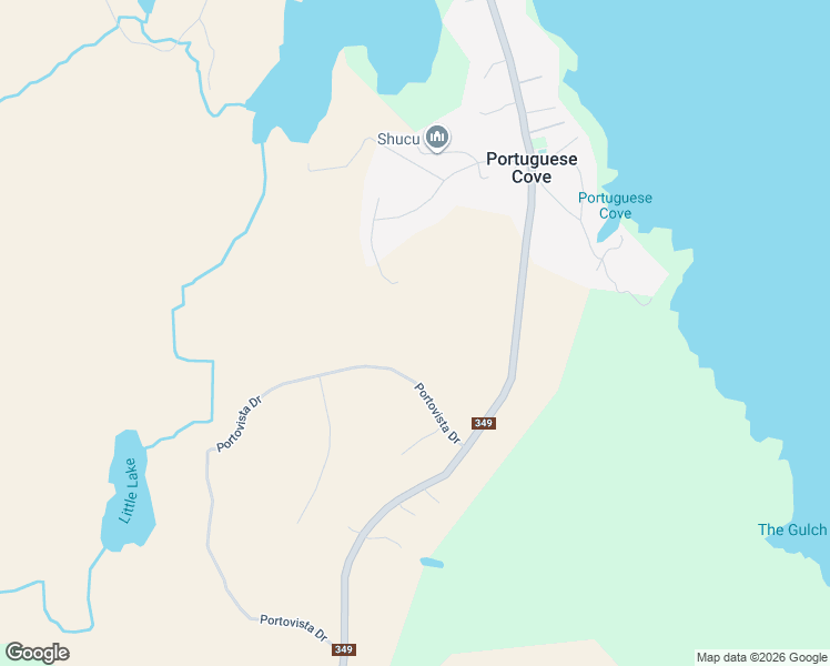 map of restaurants, bars, coffee shops, grocery stores, and more near 97 Portovista Drive in Portuguese Cove