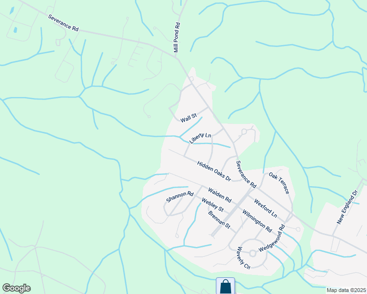 map of restaurants, bars, coffee shops, grocery stores, and more near 213 Liberty Lane in Colchester