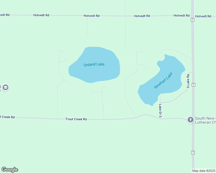 map of restaurants, bars, coffee shops, grocery stores, and more near 10142 Trout Creek Road in Amherst Junction