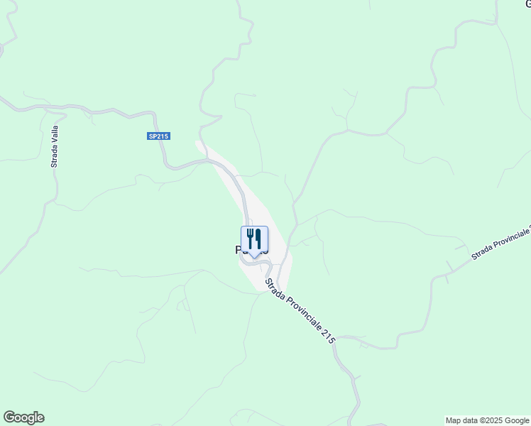 map of restaurants, bars, coffee shops, grocery stores, and more near 4 Via Cimitero in Pareto