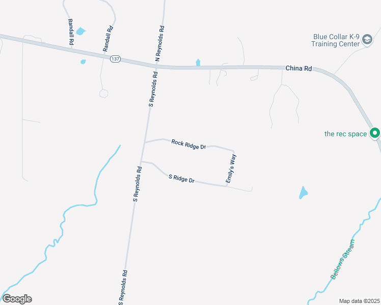 map of restaurants, bars, coffee shops, grocery stores, and more near 3 Rock Ridge Drive in Winslow