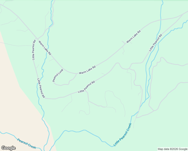 map of restaurants, bars, coffee shops, grocery stores, and more near 454 Little Pearsol Road in Cascade