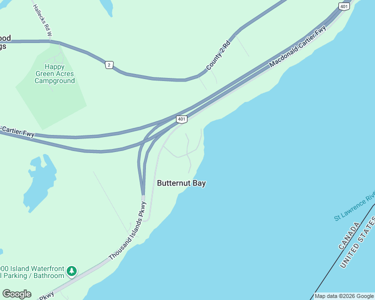 map of restaurants, bars, coffee shops, grocery stores, and more near 103 McKenzie Lane in Brockville