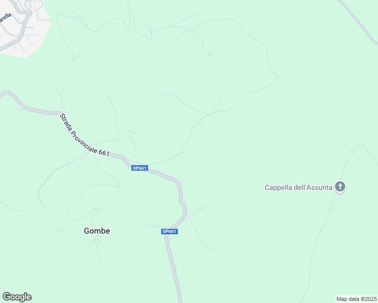 map of restaurants, bars, coffee shops, grocery stores, and more near 27 Borgata Pamparato in Provincia di Cuneo