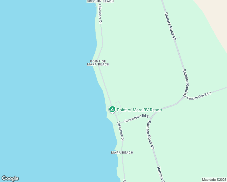 map of restaurants, bars, coffee shops, grocery stores, and more near 2312 Lakeshore Drive in Brechin