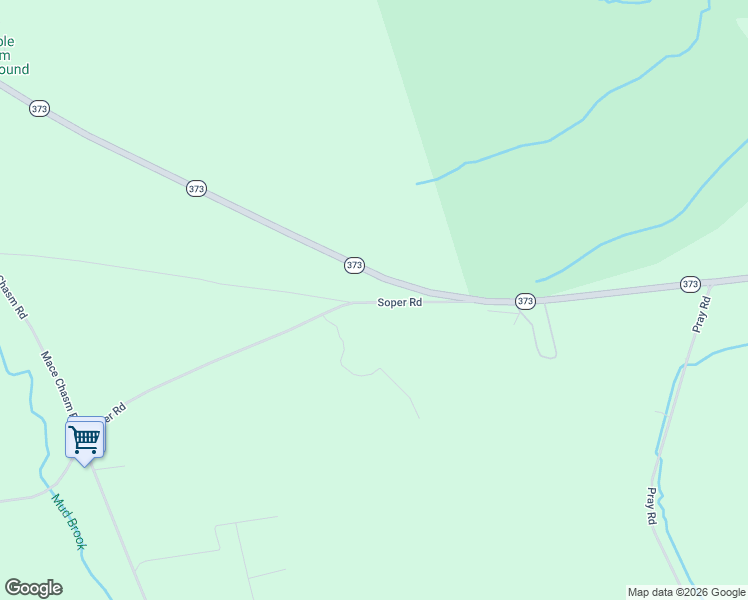 map of restaurants, bars, coffee shops, grocery stores, and more near 449 New York 373 in Keeseville