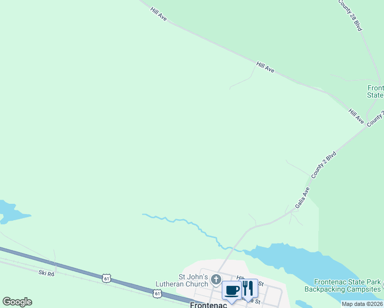 map of restaurants, bars, coffee shops, grocery stores, and more near in Frontenac