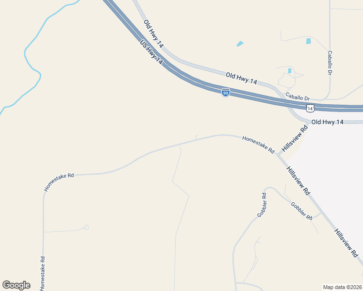 map of restaurants, bars, coffee shops, grocery stores, and more near 10570 Homestake Road in Spearfish