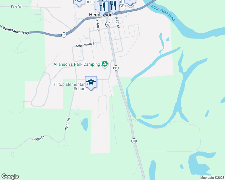 map of restaurants, bars, coffee shops, grocery stores, and more near 600 Ridge Road in Henderson