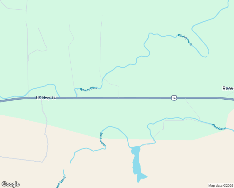 map of restaurants, bars, coffee shops, grocery stores, and more near 969 U.S. 14 in Greybull