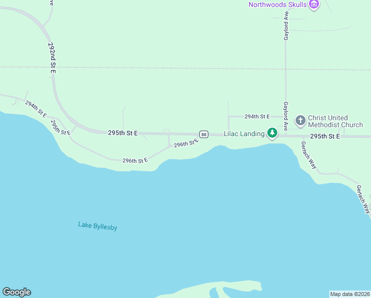 map of restaurants, bars, coffee shops, grocery stores, and more near 6800 296th Street East in Cannon Falls